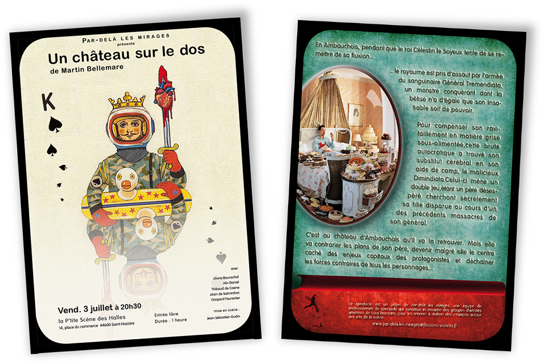 un ch�teau sur le dos